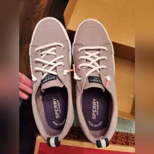 Sperry crest vibe platform sneaker girls 4.5 /  womans 6.5  New